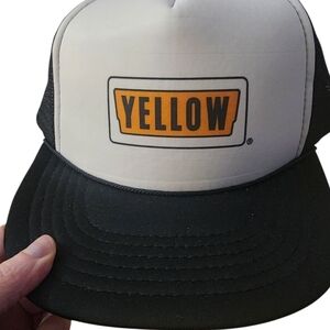 Yellow Logo Trucker Hat